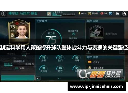 制定科学用人策略提升球队整体战斗力与表现的关键路径