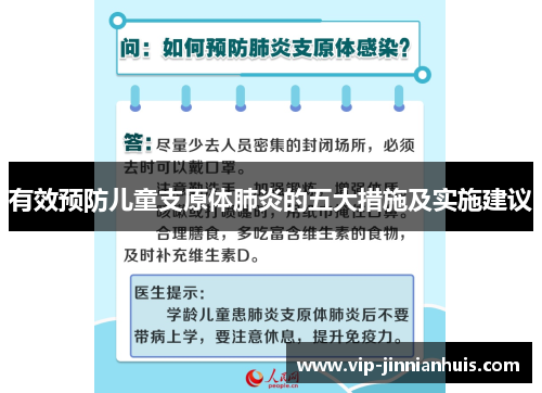 有效预防儿童支原体肺炎的五大措施及实施建议
