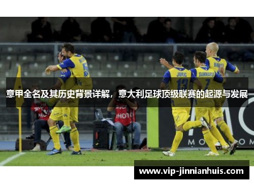 意甲全名及其历史背景详解，意大利足球顶级联赛的起源与发展